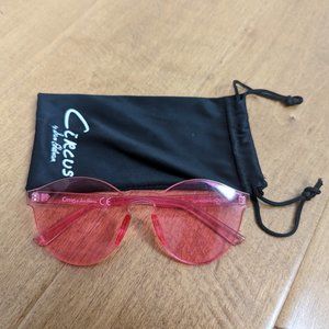 Circus by Sam Edelman Round Frameless Shield Sunglasses